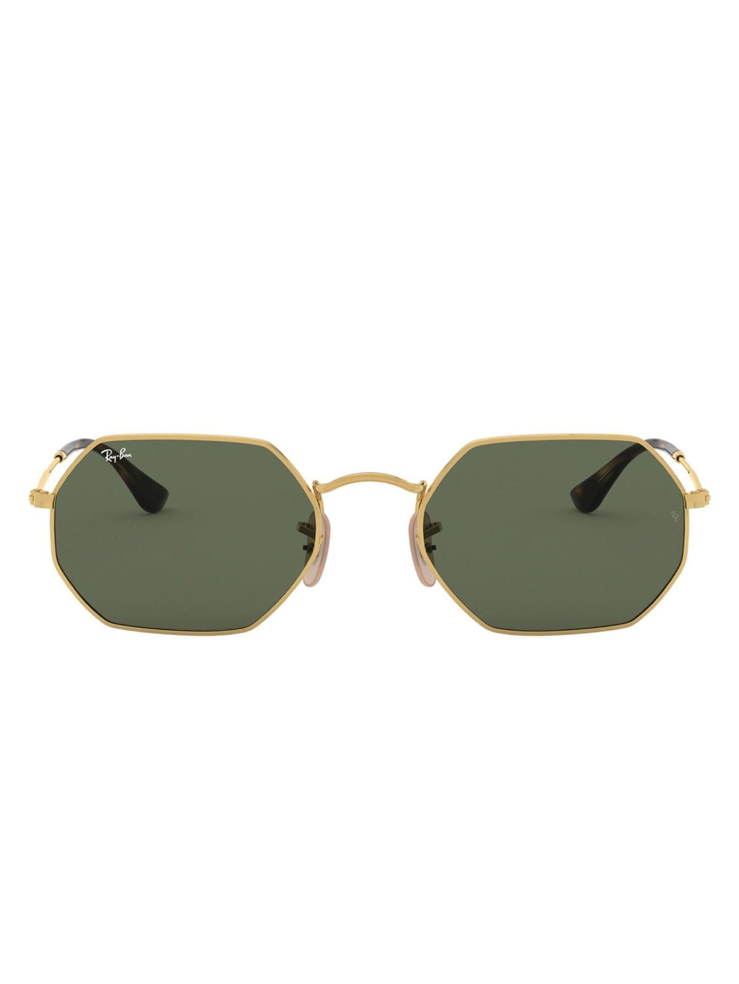 Ray Ban Octagonal RB 3556 gold Arista Green